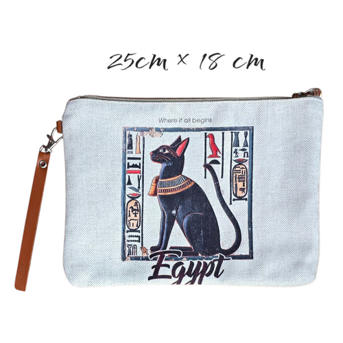 Black Cat makeup bag