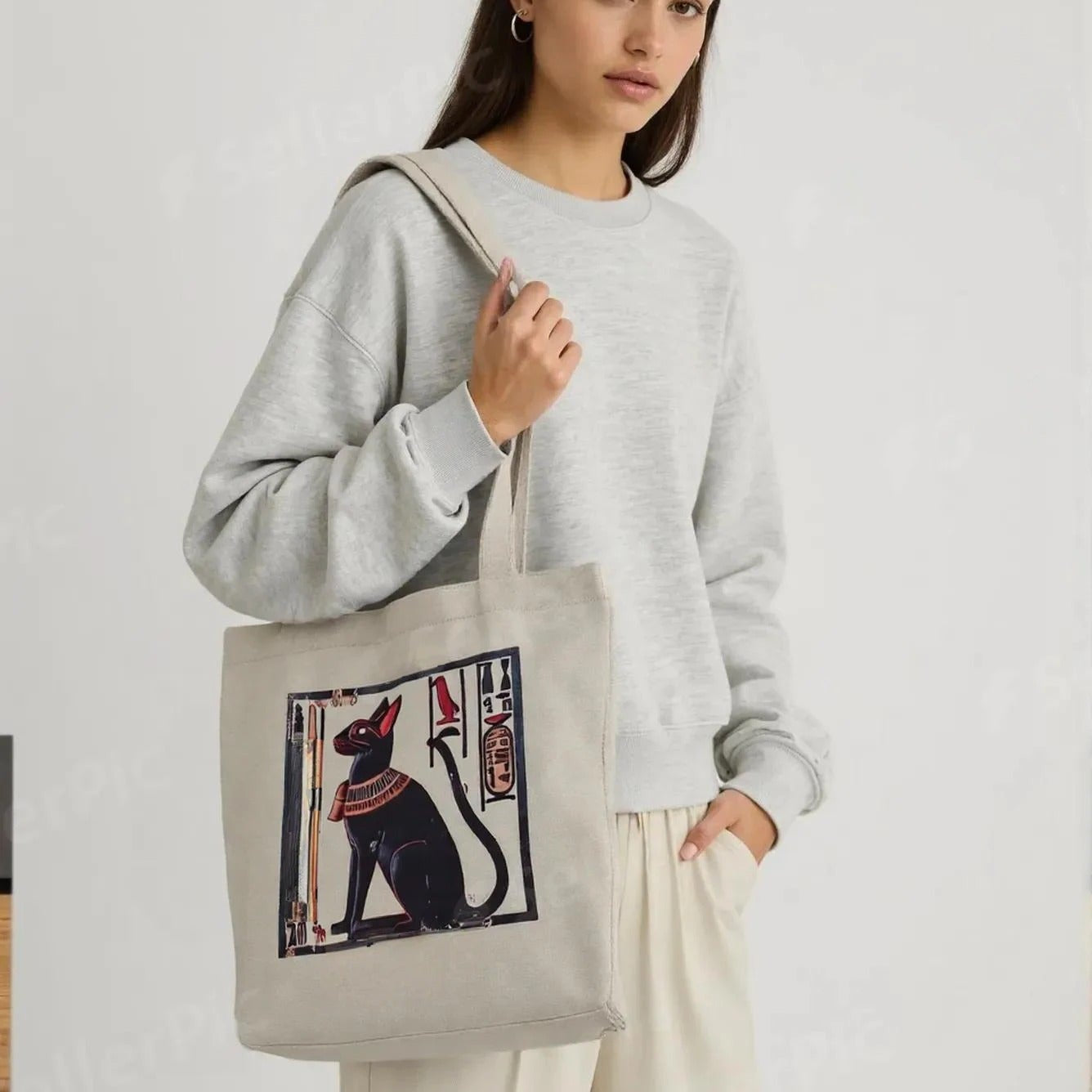 Black Cat Tote Bag