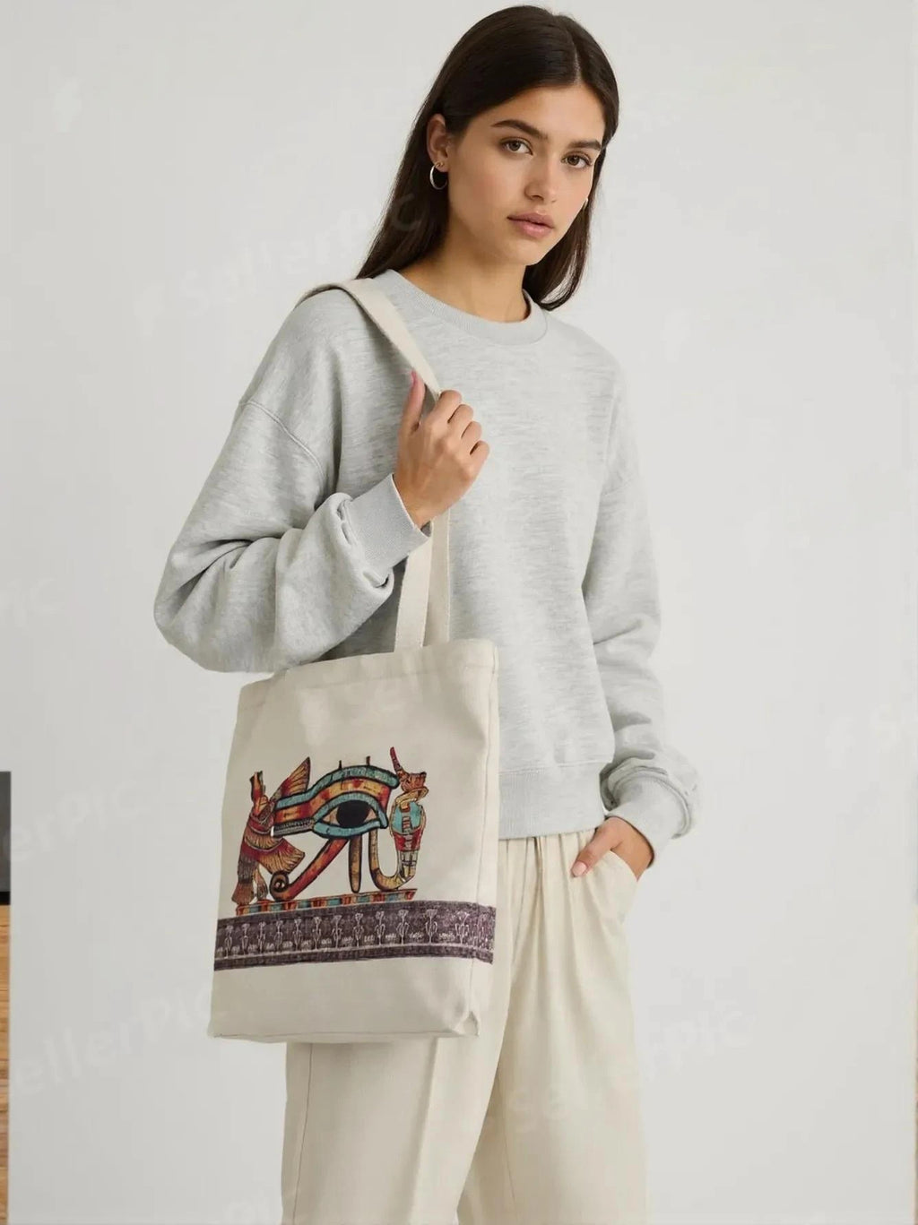 The Eye of Horus Tote Bag