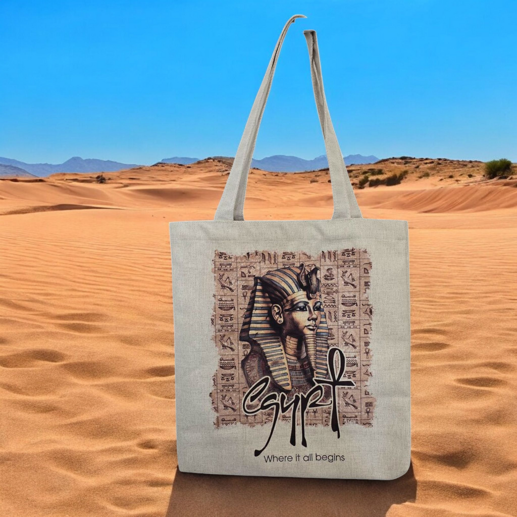 Tutankhamun Tote Bag