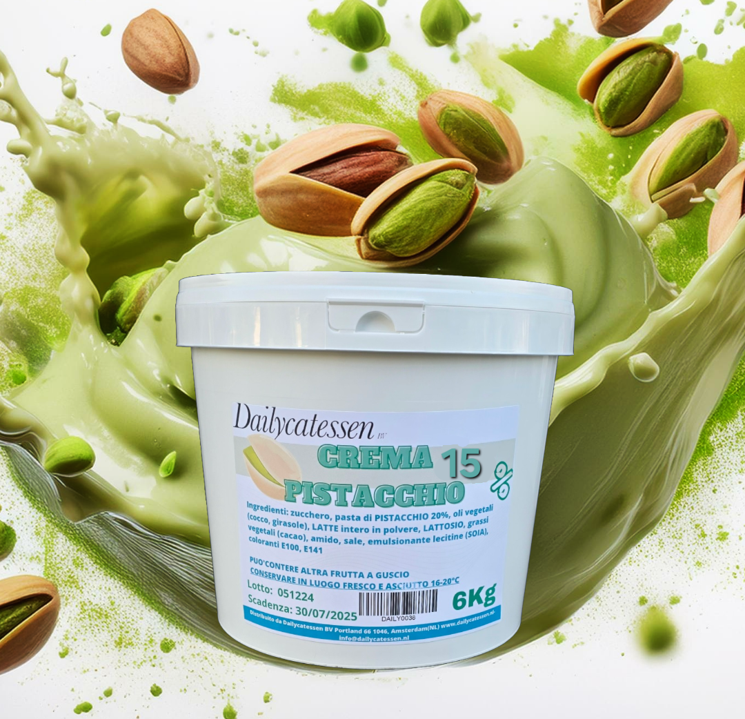 Pistachio cream 15% (6 KG)
